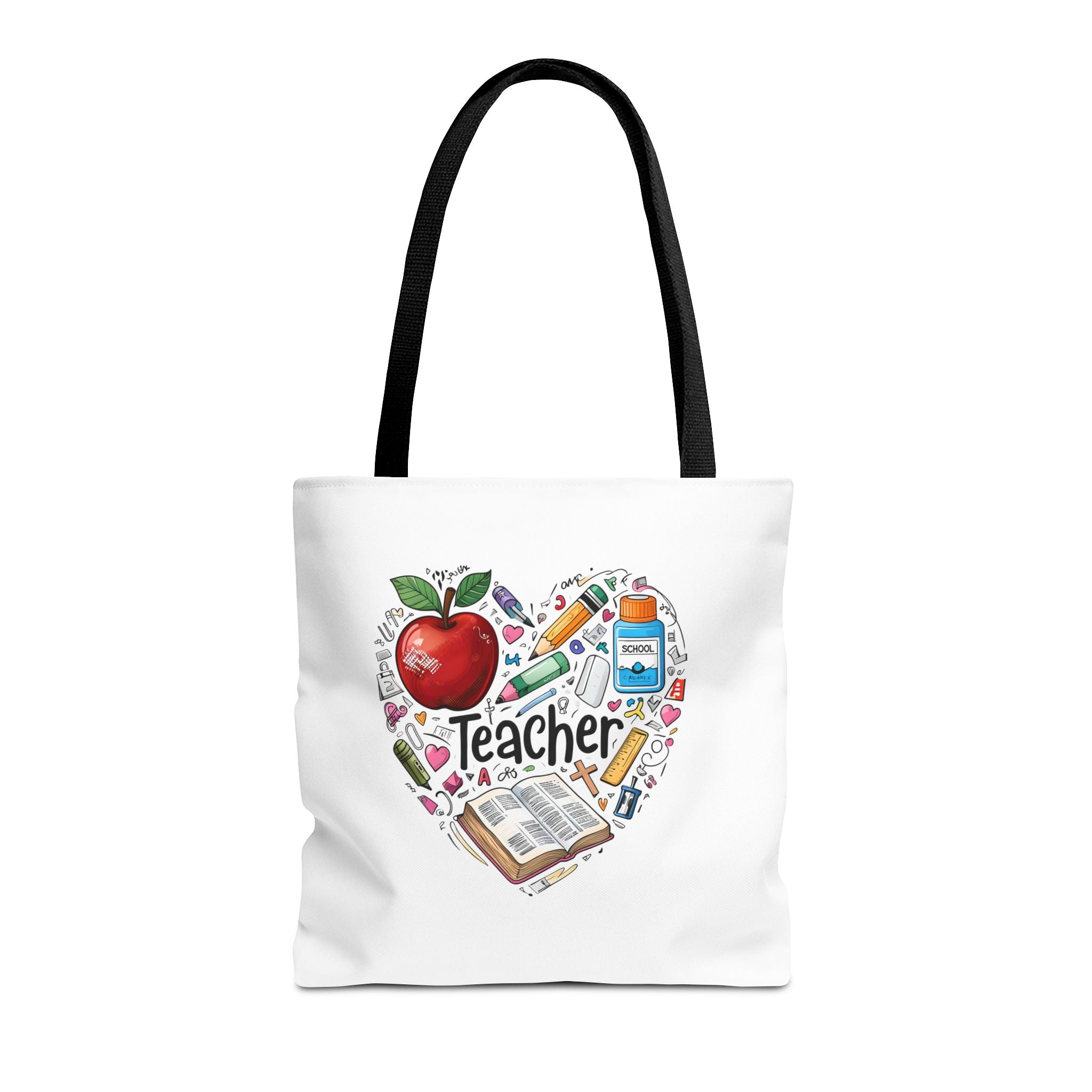 Christian Teacher Tote Bag – Proverbs 22:6 Bible Verse – Teacher Appreciation Gift