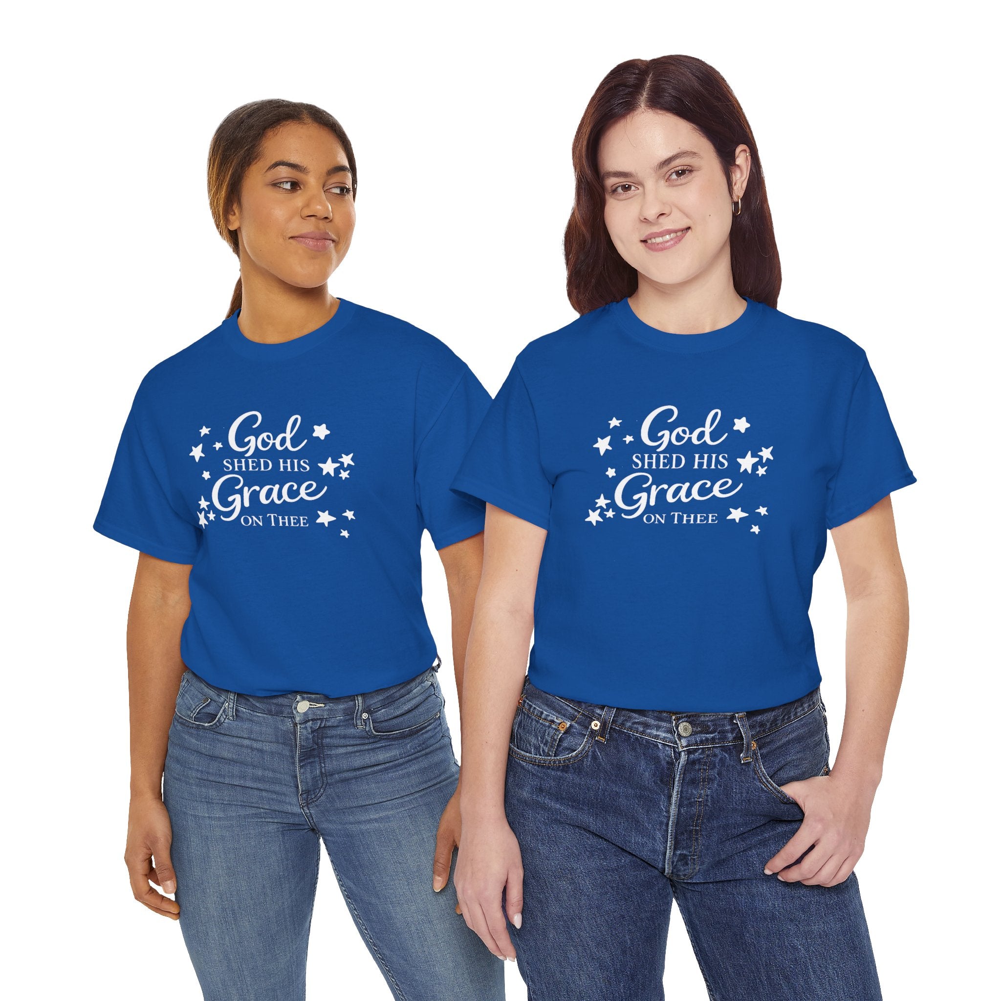 God Shed His Grace on Thee T-Shirt - Christian Faith Tee