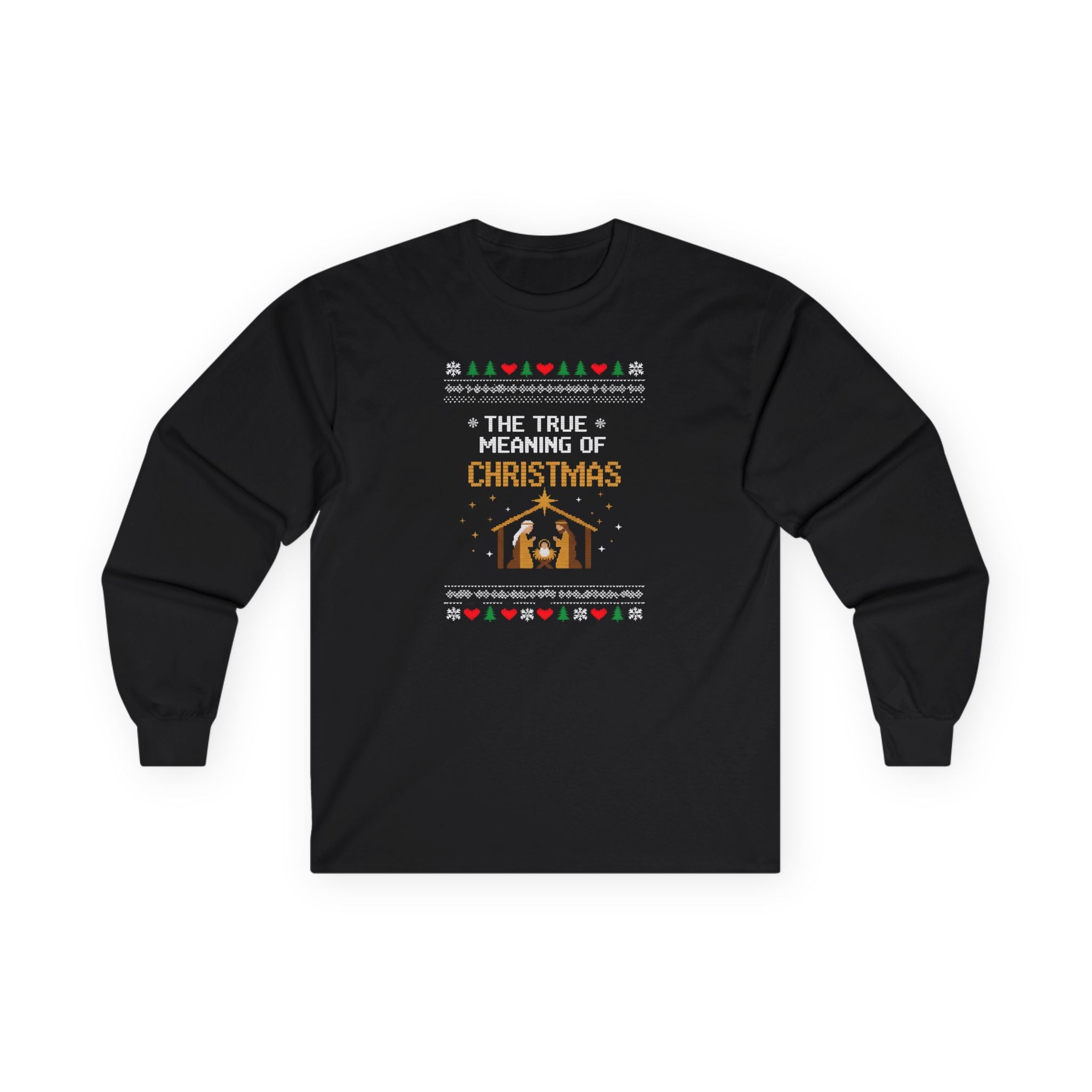 "The True Meaning of Christmas" Nativity Tee