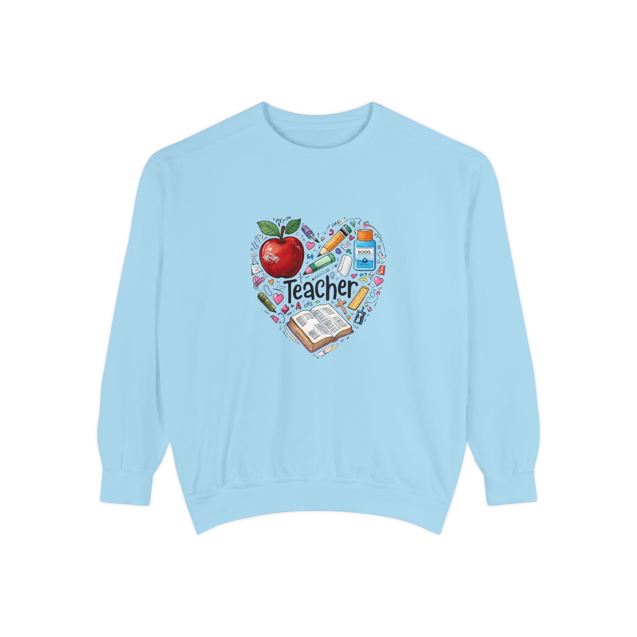 Christian Teacher Sweatshirt – Faith-Based Back to School Crewneck