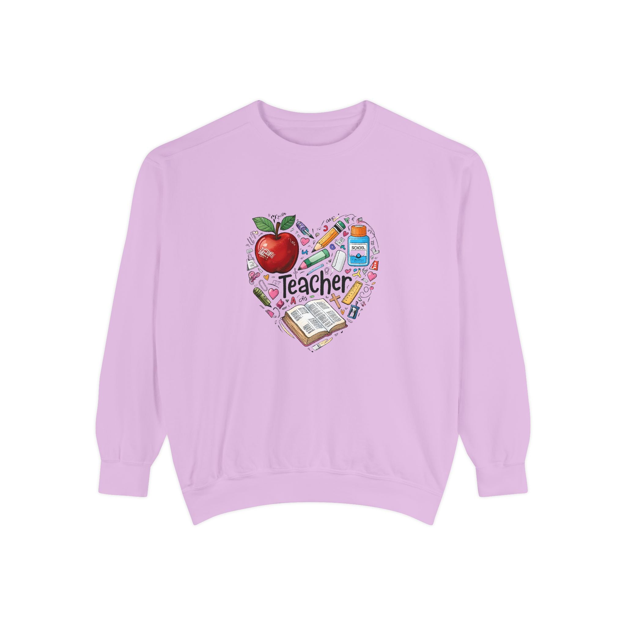 Christian Teacher Sweatshirt – Faith-Based Back to School Crewneck