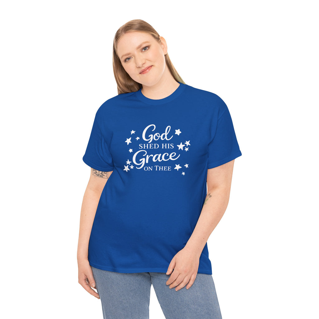 God Shed His Grace on Thee T-Shirt - Christian Faith Tee