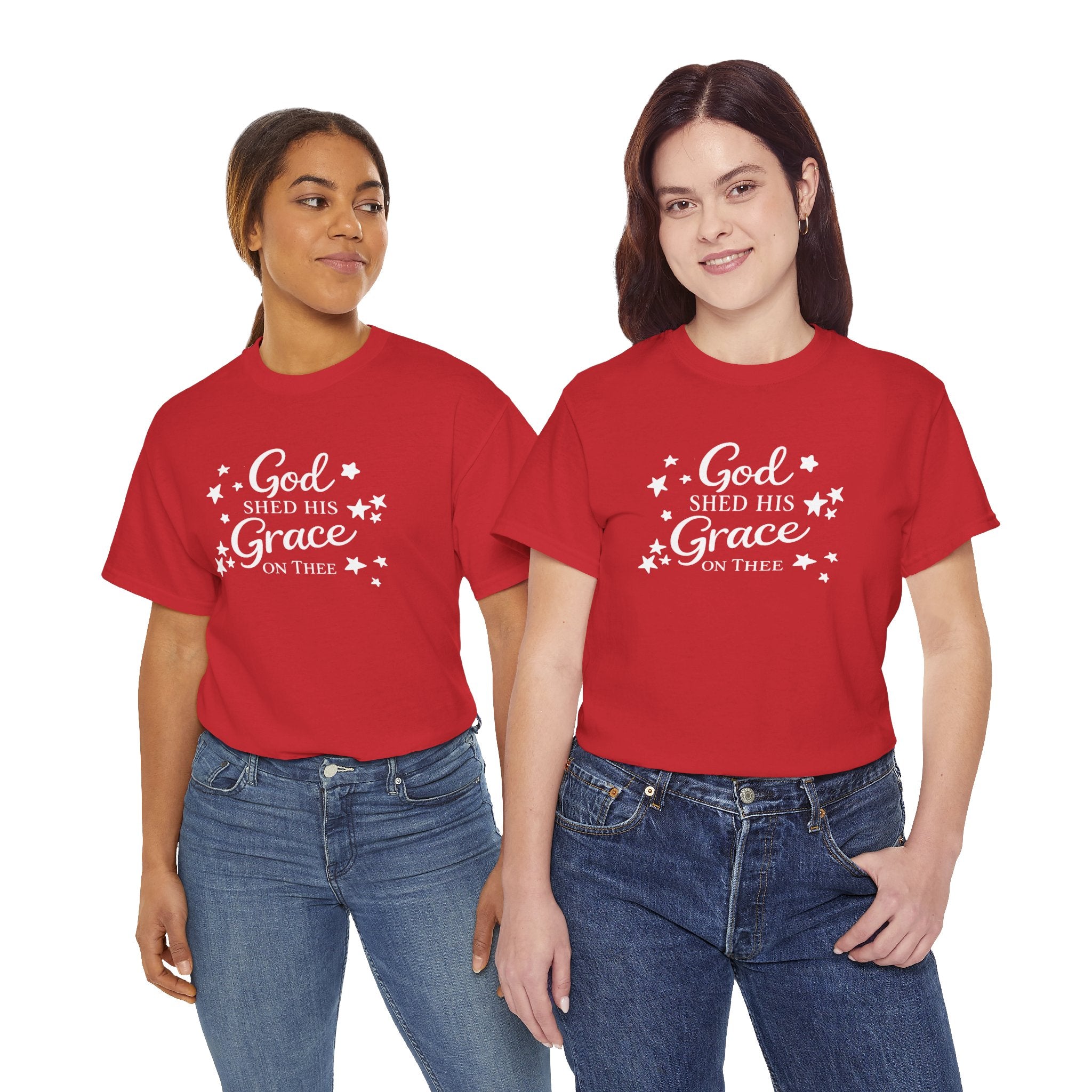 God Shed His Grace on Thee T-Shirt - Christian Faith Tee