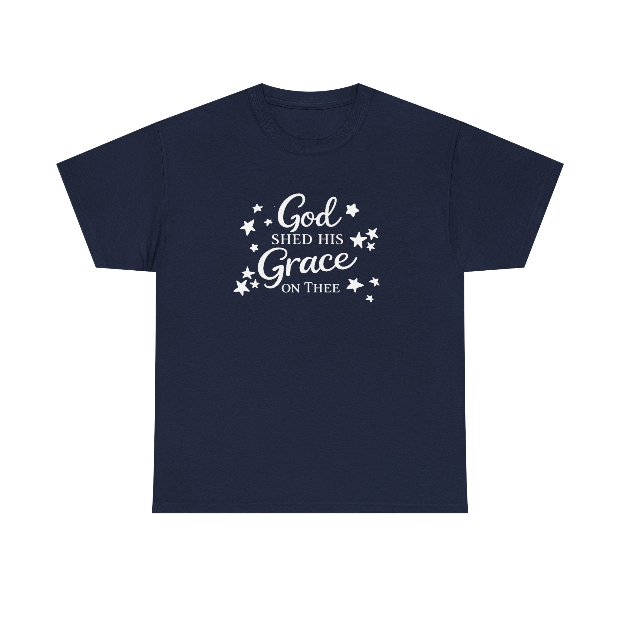 God Shed His Grace on Thee T-Shirt - Christian Faith Tee