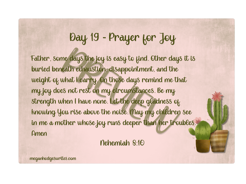 30 Prayers for Mothers Scripture-Based Prayer Cards for Every Season of Motherhood (Printable)