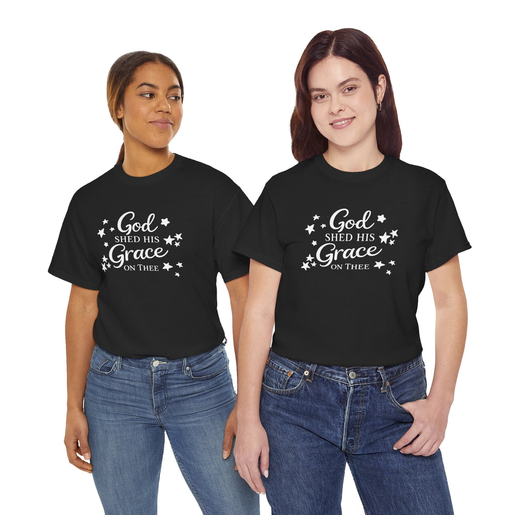 God Shed His Grace on Thee T-Shirt - Christian Faith Tee