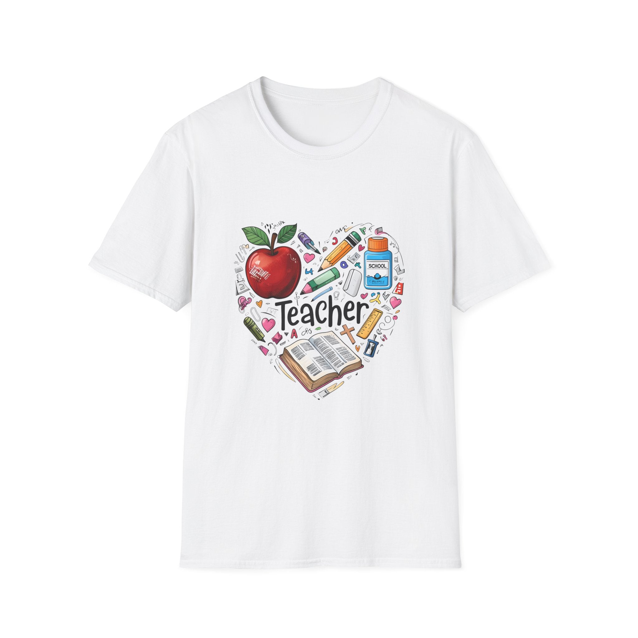 Christian Teacher T-Shirt – Faith-Based Back to School Tee