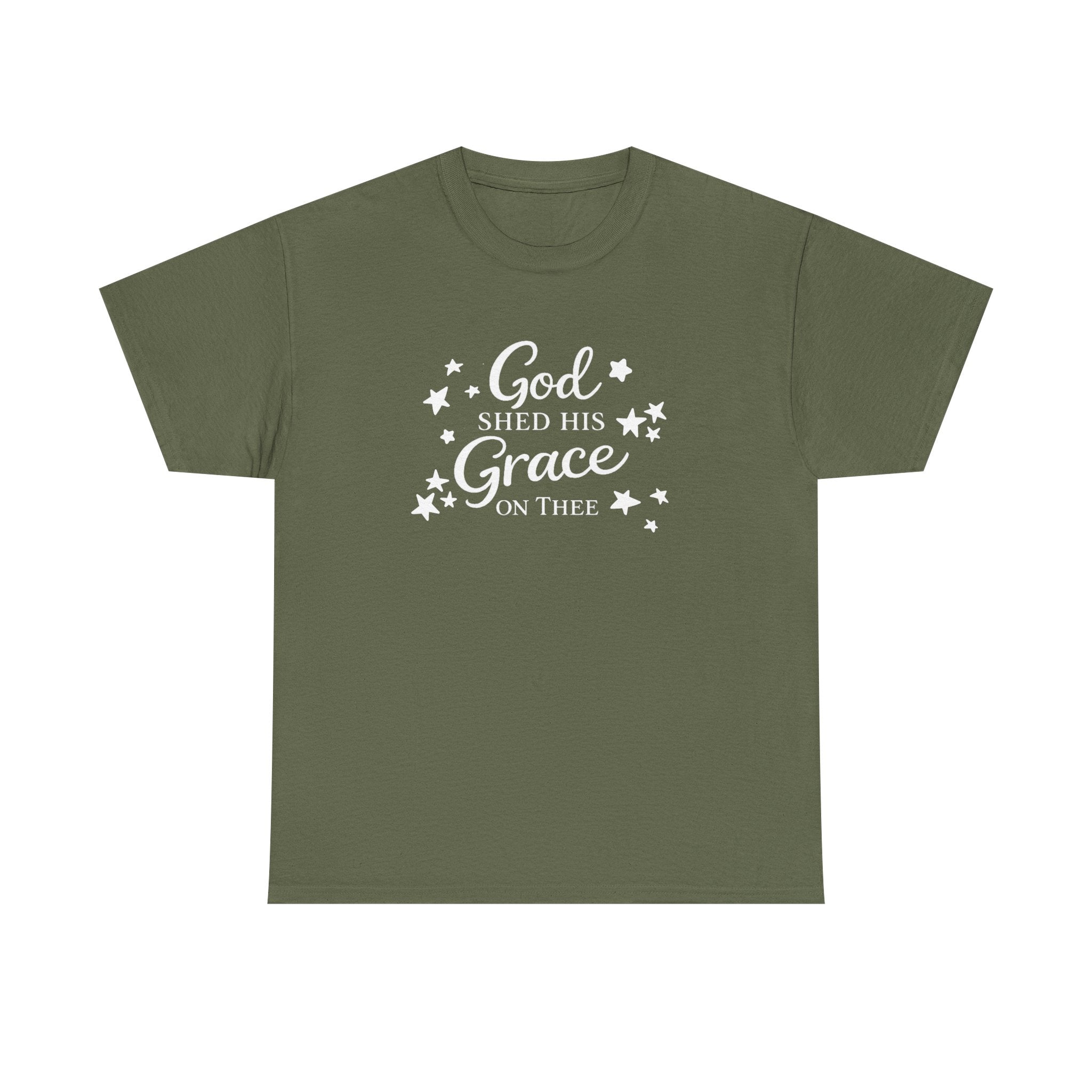 God Shed His Grace on Thee T-Shirt - Christian Faith Tee