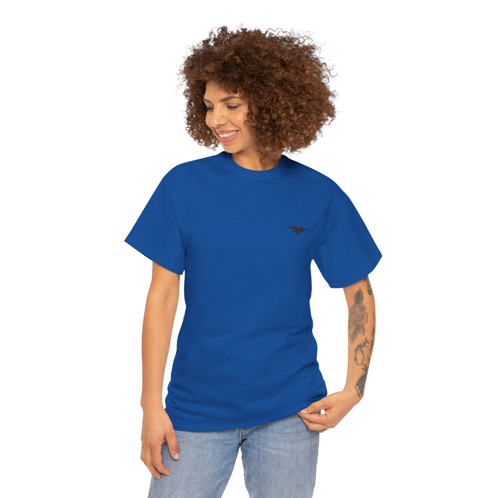 America 250 Years Strong Military Green Graphic Tee | Tactical Patriotic Fighter Jet T-Shirt