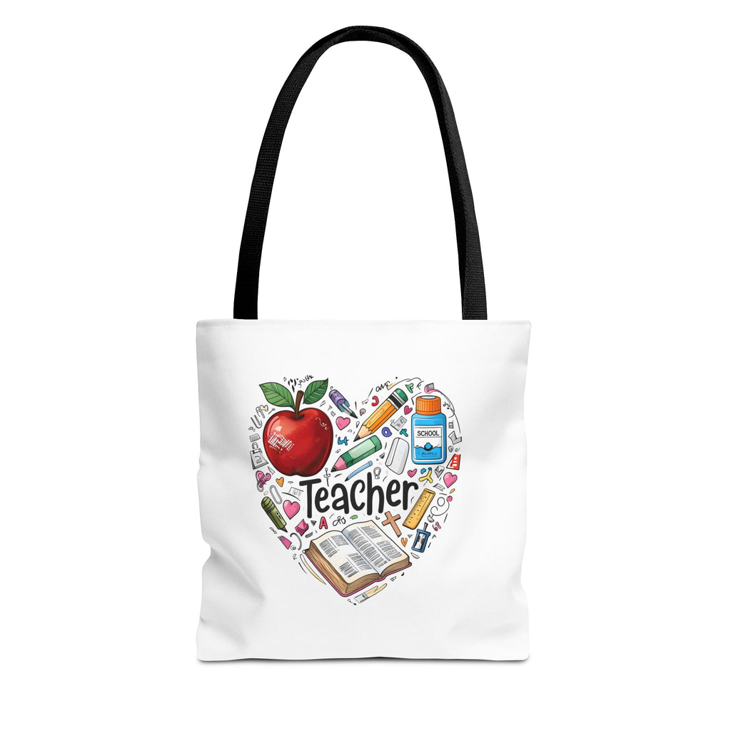 Christian Teacher Tote Bag – Proverbs 22:6 Bible Verse – Teacher Appreciation Gift