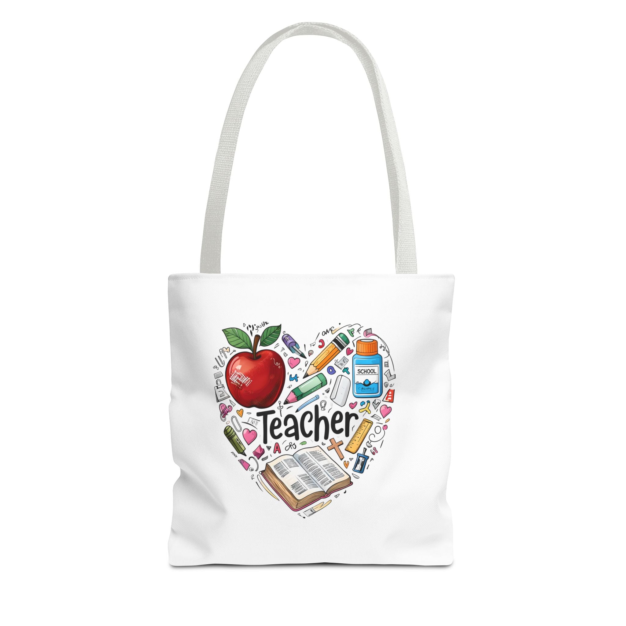 Christian Teacher Tote Bag – Proverbs 22:6 Bible Verse – Teacher Appreciation Gift