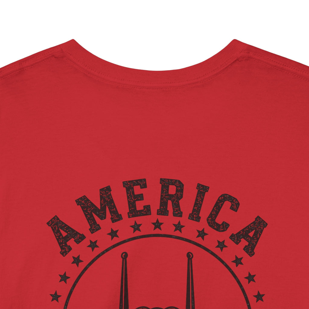 America 250 Years Strong Military Green Graphic Tee | Tactical Patriotic Fighter Jet T-Shirt