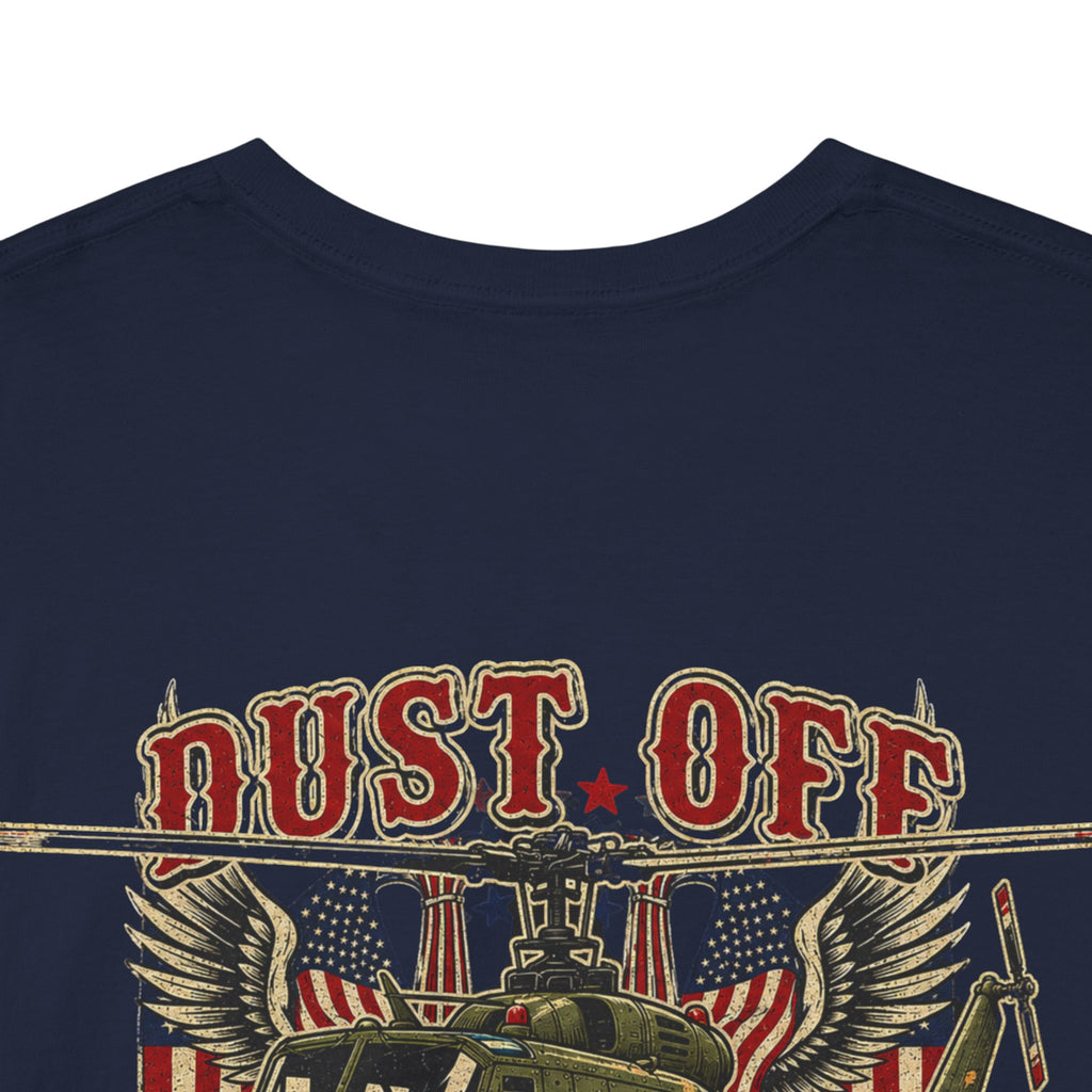 Dust Off - Military - Huey -One Nation Under God | USA 250th Anniversary Unisex Tee