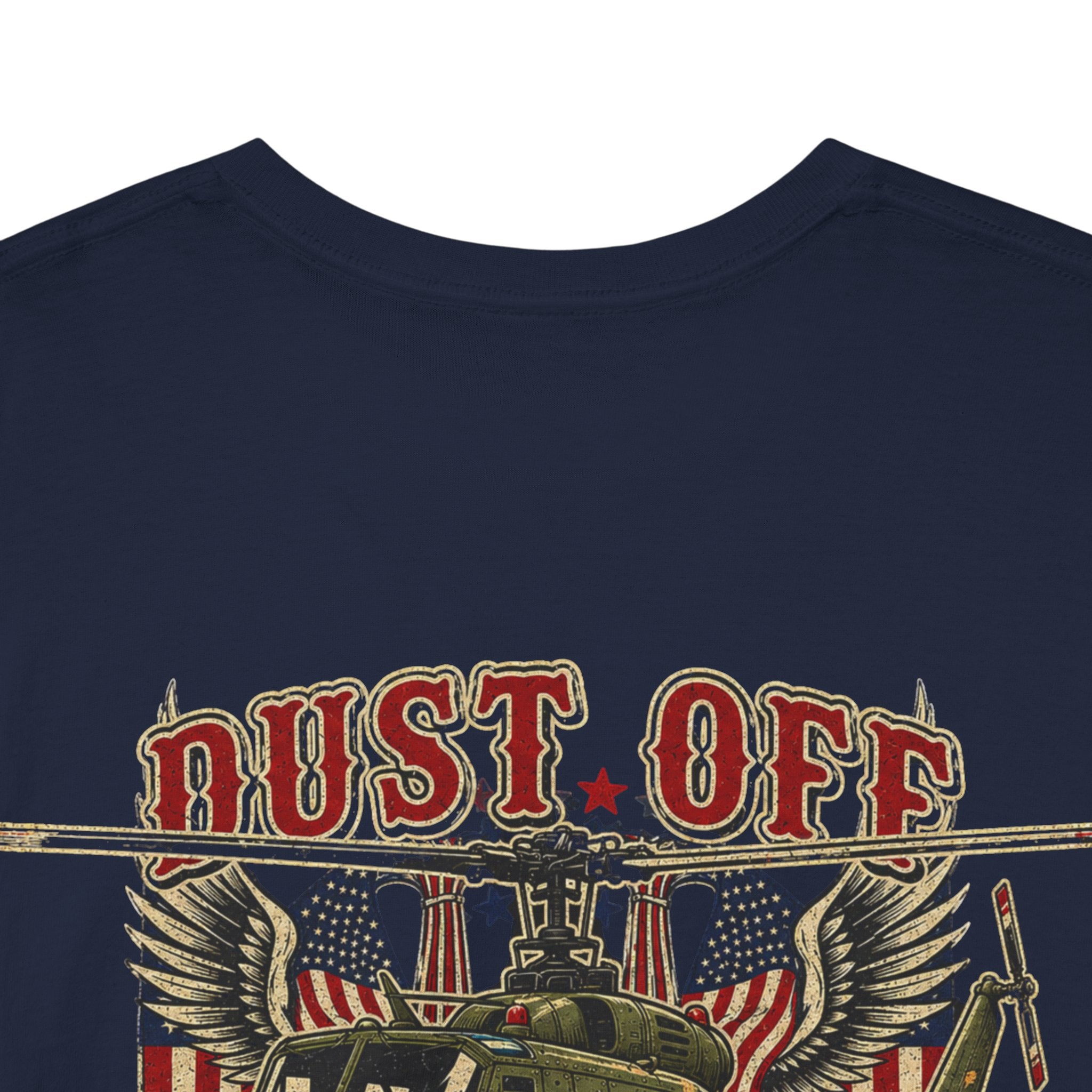 Dust Off - Military - Huey -One Nation Under God | USA 250th Anniversary Unisex Tee