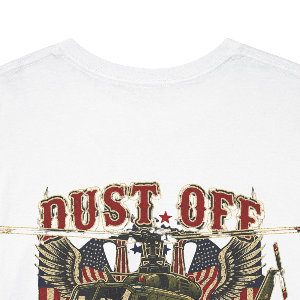 Dust Off - Military - Huey -One Nation Under God | USA 250th Anniversary Unisex Tee