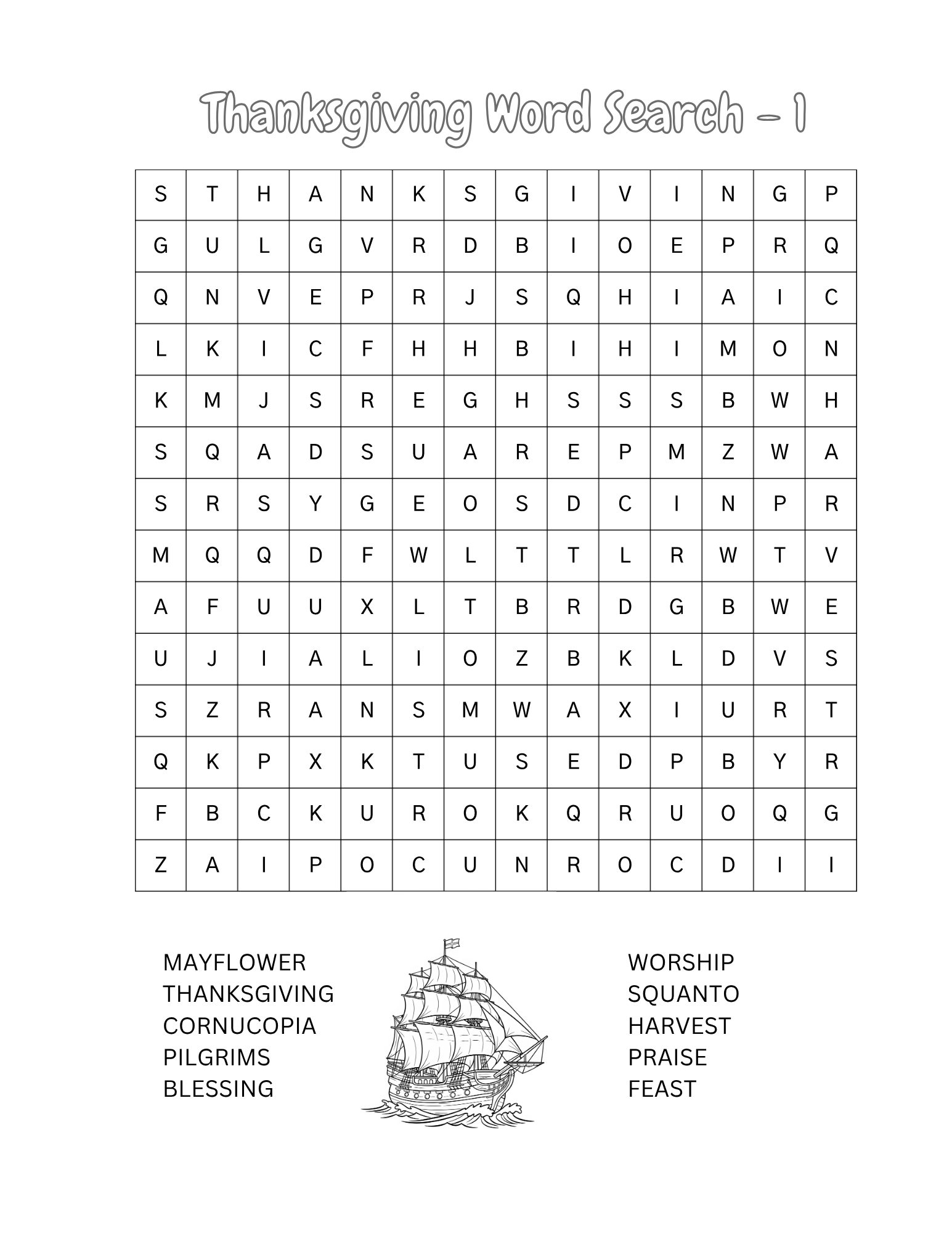 Fall / Thanksgiving Combo Activity Pack (25pg download)