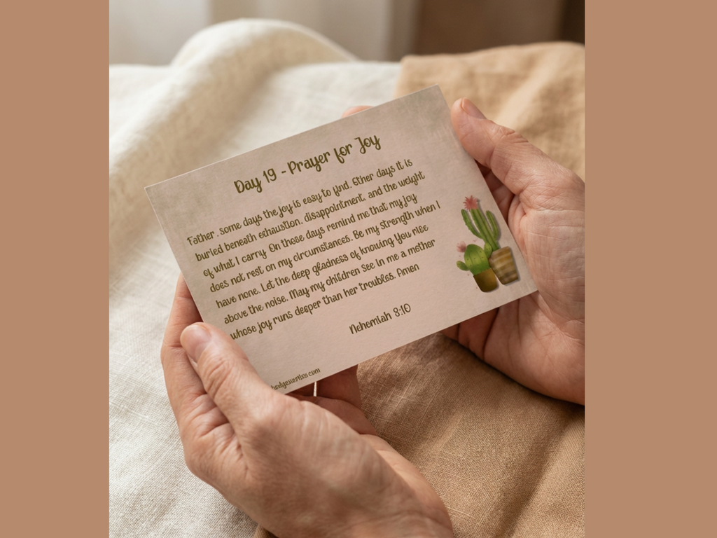 30 Prayers for Mothers Scripture-Based Prayer Cards for Every Season of Motherhood (Printable)